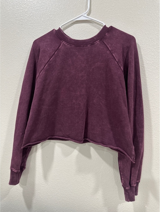 JoyLab Tops - JoyLab Women's XS Burgundy Cropped Sweatshirt
